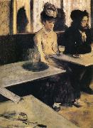 Edgar Degas Absinthe oil painting